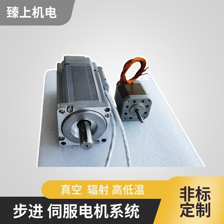 上海臻上機電 真空伺服電機 低出氣真空環境下運行